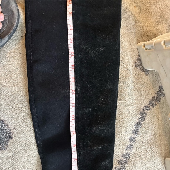 knee high Clarks boots , suede and stretch back - Picture 8 of 8